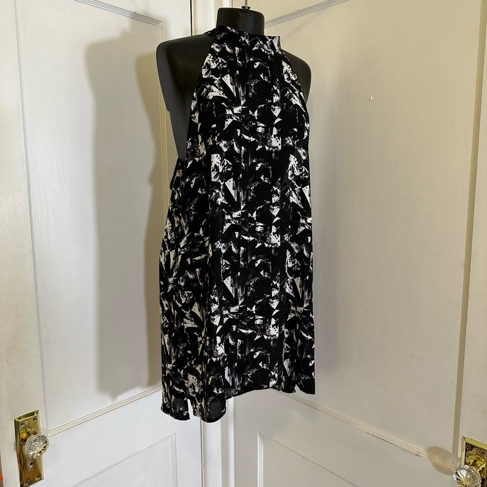 Valette Halter Mini  A-line Dress